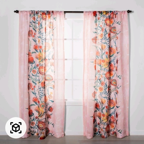 Light Filtering Curtain Set Of Two Opalhouse